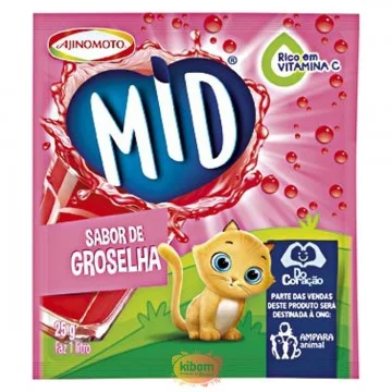Suco de Groselha "Mid"