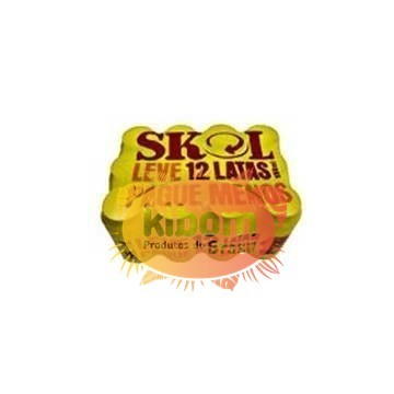 Cerveja Skol pack 12 latas
