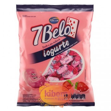 Caramelo de Yogurt 7 Belo 500g