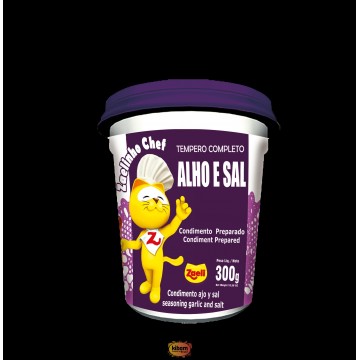 Tempero Alho e Sal "Zaeli"...