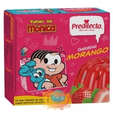 Gelatina sabor Morango...