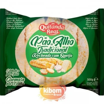 Pao de Alho com Recheio de...