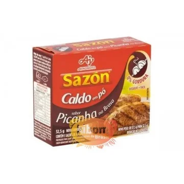 Caldo em pó Sazon sabor...
