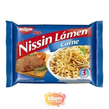 Miojo Nissin sabor Carne