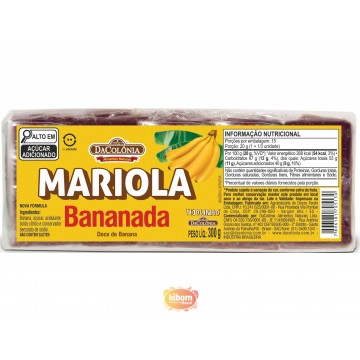 Dulce de Banana Mariola...