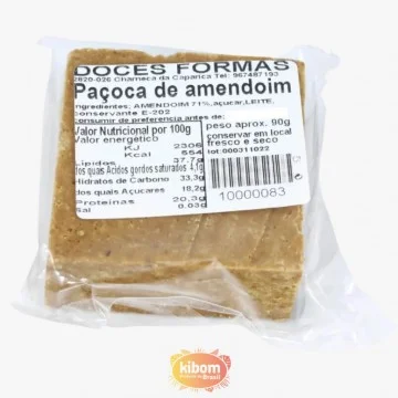 Paçoca de Amendoim Casero...