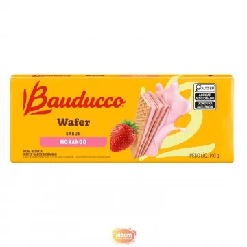 Wafer de Morango "Bauducco"