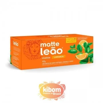 Chá Matte Leao Laranja 40g...