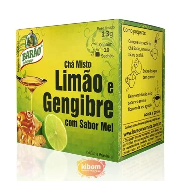 Té Limón y Jengibre c/ Miel...
