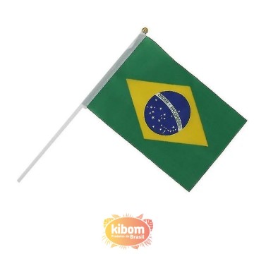 Banderola de Brasil 14x21