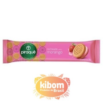 Galleta Rellena de Fresa...